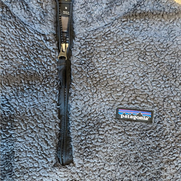 Patagonia Women’s Los Gatos Fleece 1/4-Zip Pullover Sunken Blue Size Medium - Picture 2 of 3